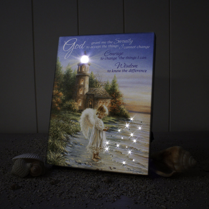 Naveen - Toile de fond avec petit chevalet 8 x 6 Serenity Angel