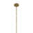 Pilar 6-Light Brushed Gold Chandelier-127380263