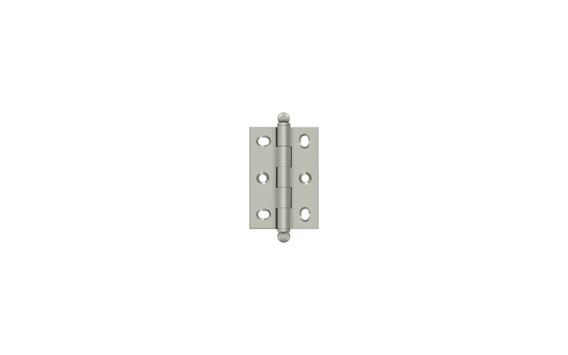 2.5'' x 1.75'' Butt Bearing Hinge, Brushed Nickel