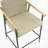 Counter Stool with iron frame-Set of 2-Espresso+Khaki-1622922655