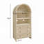 Grande armoire de rangement arquée 70,20 "