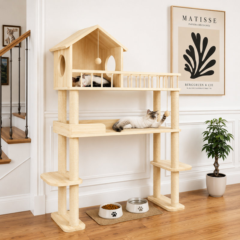Tour pour arbre à chat H 60,2 po Daniela