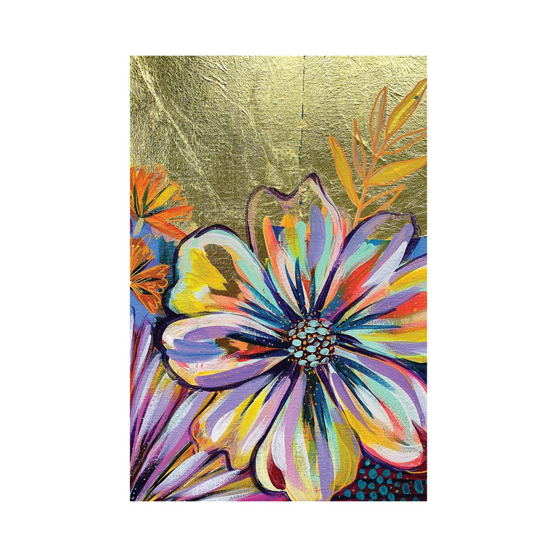 Gildedgarden I by EttaVee - Wrapped Canvas Print, 30.48 cm H x 45.72 cm W
