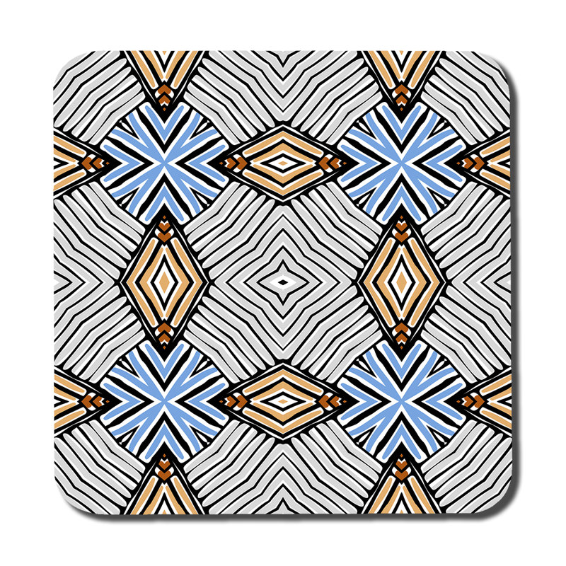 Square 6 Piece Coaster Set