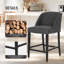 Tabouret de comptoir 26 po Aaraf-366986877