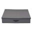 Boîte de rangement pour couronnes avec poignées et côtés en anse en tissu robuste pour couronne de 30 pouces avec bordure gris anthracite-1202077464-1202077470