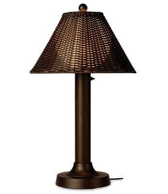 Clarice 34'' Plug-in Outdoor Table Lamp