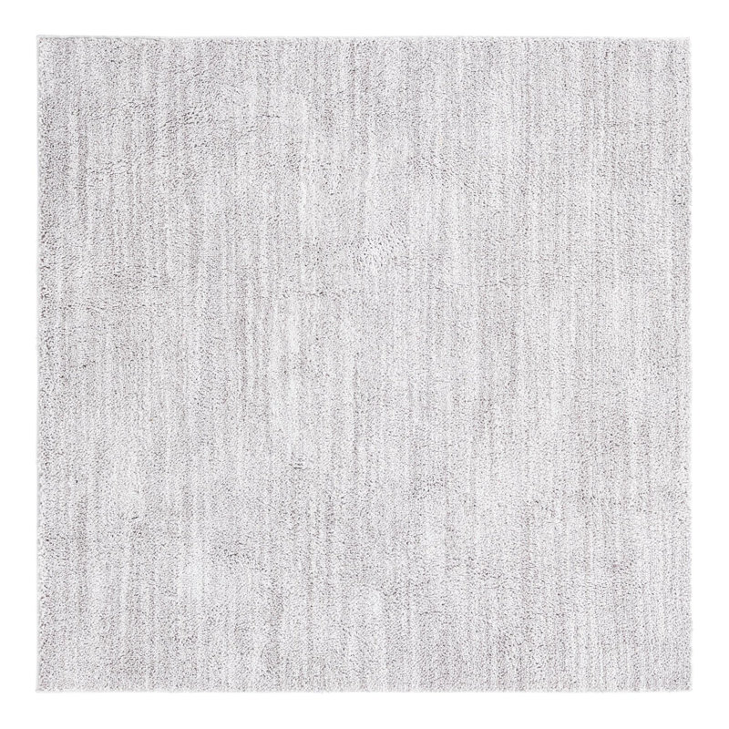 Tapis à poils longs Vannino Jill Zarin, Carré 6 pi 5 po