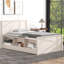 Lit plateforme en bois avec lit gigogne escamotable-1966857530-1966857525