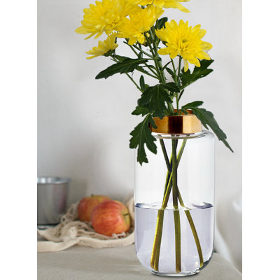 Vase de table en verre transparent Serenity