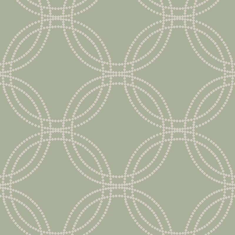 Superfresco Easy Serpentine Geometric Wallpaper, Green