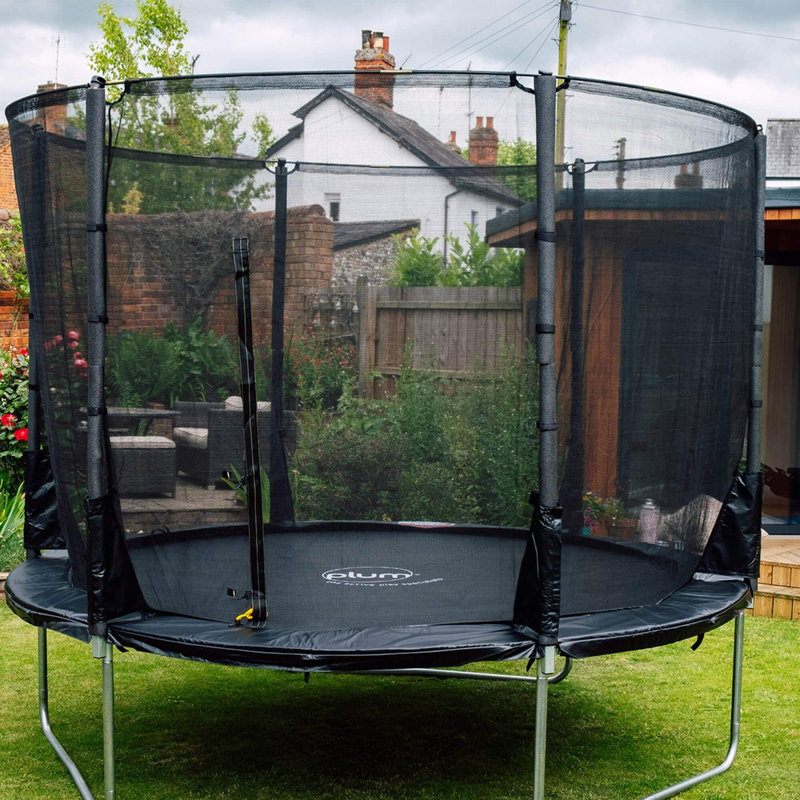 8' Backyard: Above Ground Trampoline with Safety Enclosure