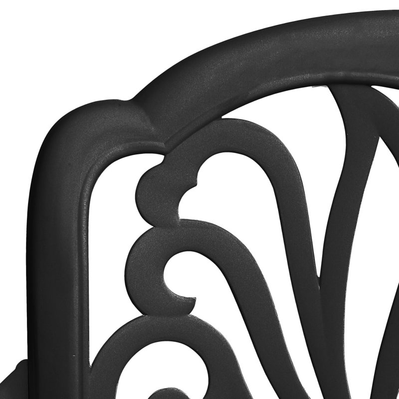 Patio Dining Set with Rectangular Table, 4