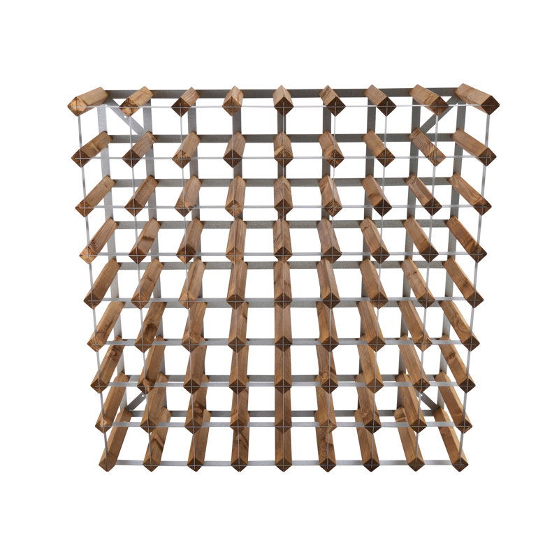 Traditional Wine Racks 72 Bottle Eastwood, Black Ash, 804cm H x 804cm W x 228cm W