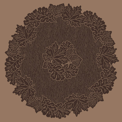 Chesler Floral Round Table Topper