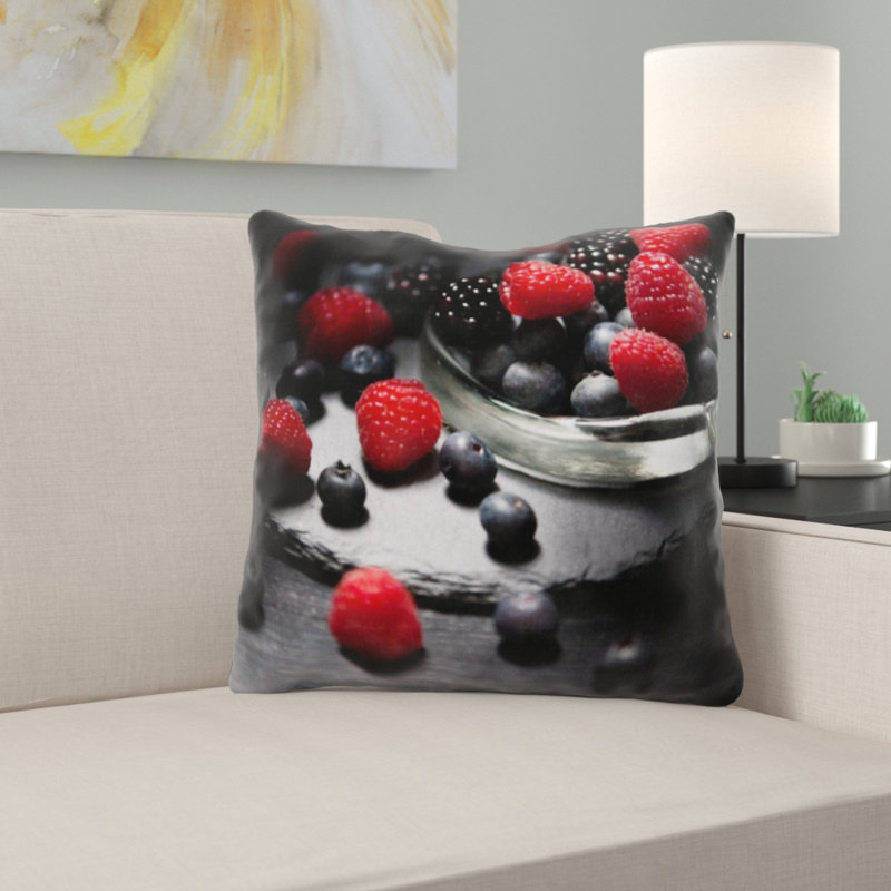 Coussin décoratif d’ambiance foncé