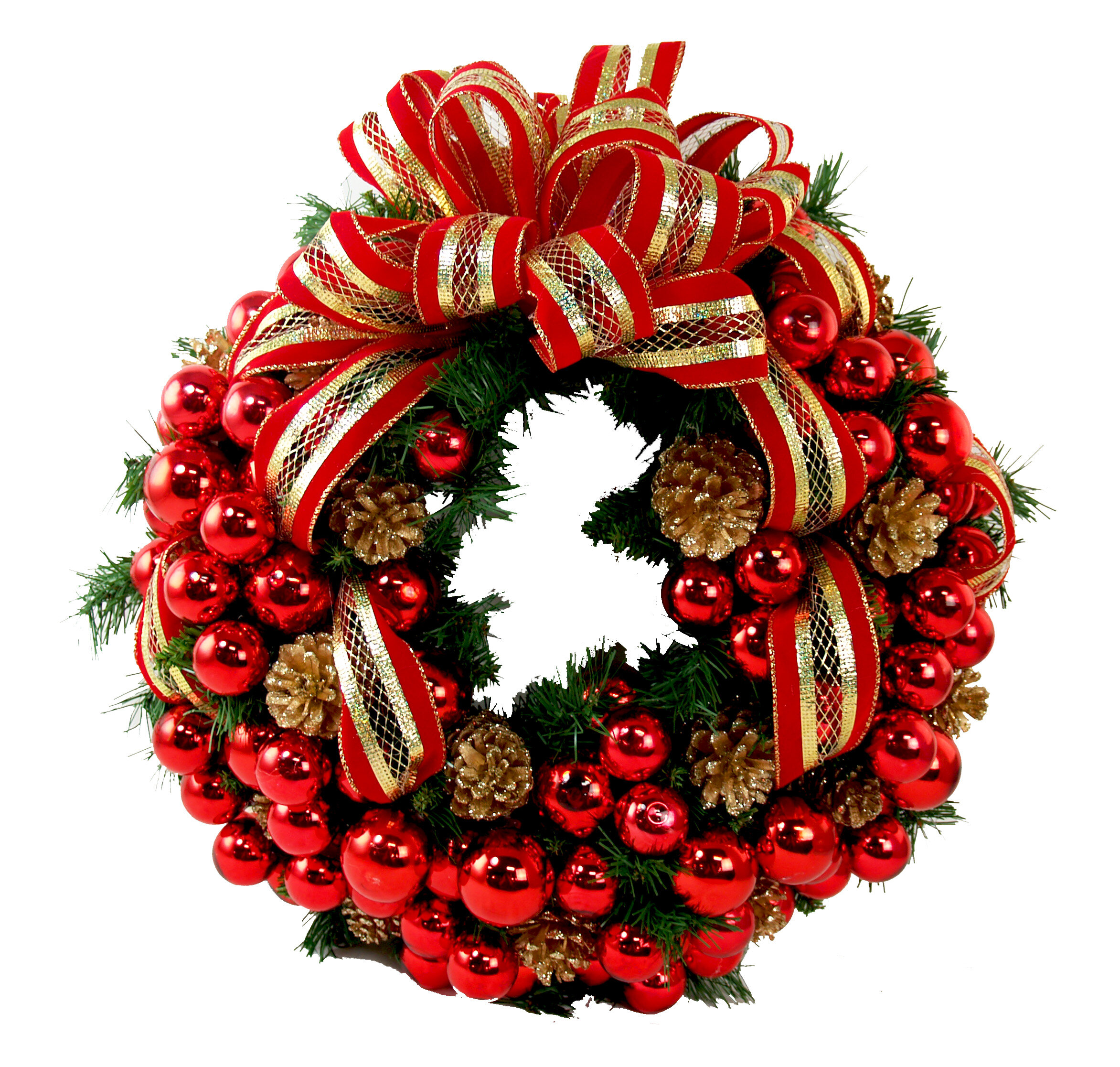 Deluxe Christmas Wreath Storage Bag Rebrilliant Color: Red, Size: 10 H x 48 W x 48 D