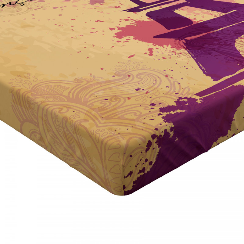 Drap-housse Tour Eiffel, Drap-housse simple TG