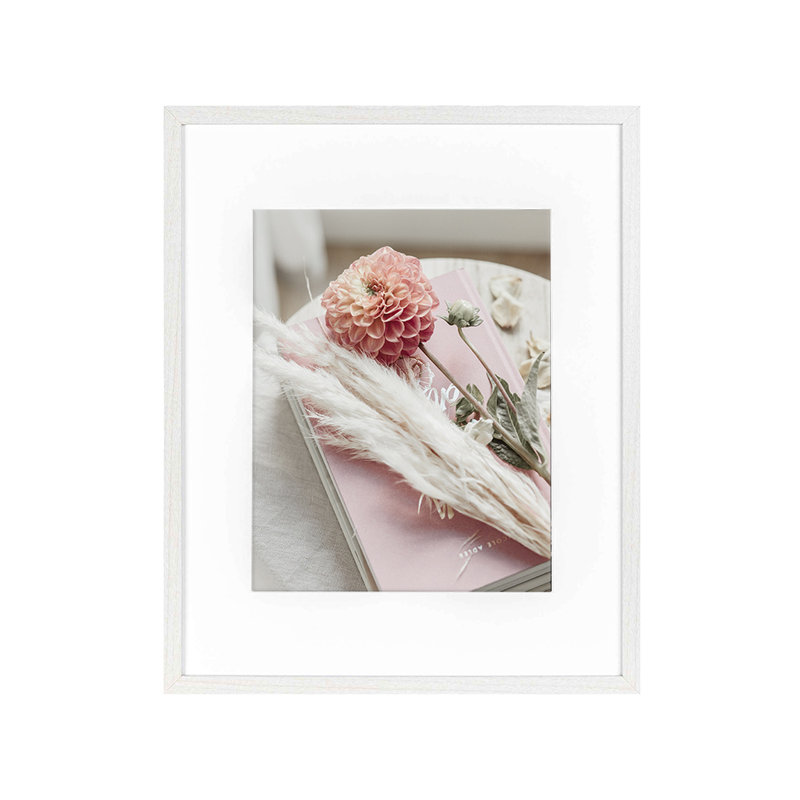 Cadre photo Berrilee, Blanc, 2, 4 po x 6 po