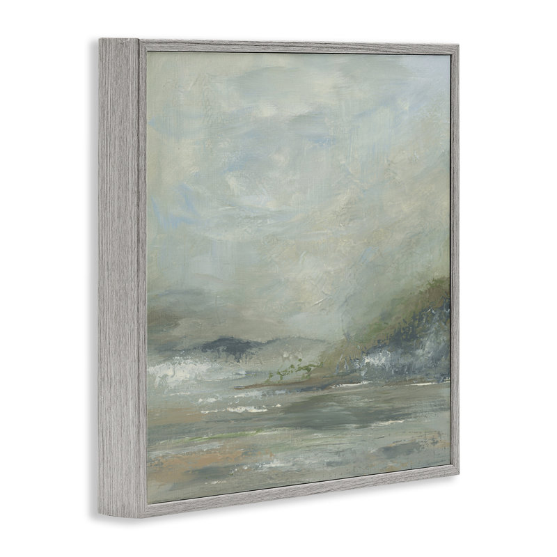 «Soft Earth Hidden Horizon», estampe numérique, design par Kristen Dalpiaz, H 17 po x l 17 po, Estampe numérique Farmhouse