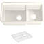 Cairn® 34" L x 18" W Double Basin Undermount with Accessories-65117745