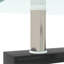Table basse rectangulaire en verre, table basse transparente, tables d'appoint modernes pour le salon, meubles de salon