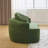 Space-saving Green Sofas, Chenille Fabric For Small Homes, Retro Style