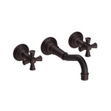 Jacobean Wall Mount Bathroom Faucet