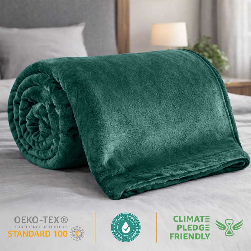 Machine Woven Throw Blanket, 230cm x 270cm