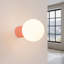Halo Aluminium Flush Mounted Sconce-135172593