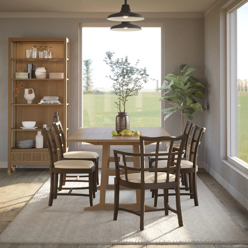 Surrey Hills Upholstered Dining Chair, Perigold Palmetto Verdigris