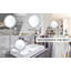 Miroir grossissant mural 8 po, miroir de meuble-lavabo double face pour salle de bain-821752335-821752334-821752332