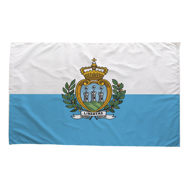 Drapeau de Saint-Marin — Drapeau d'extérieur
