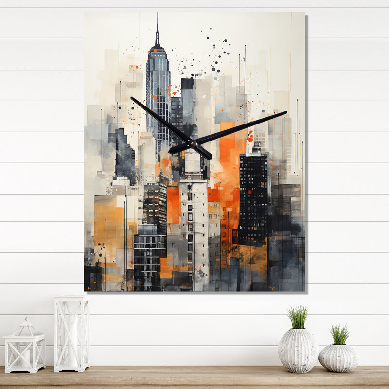 Horloge murale Jeriyah, Grand