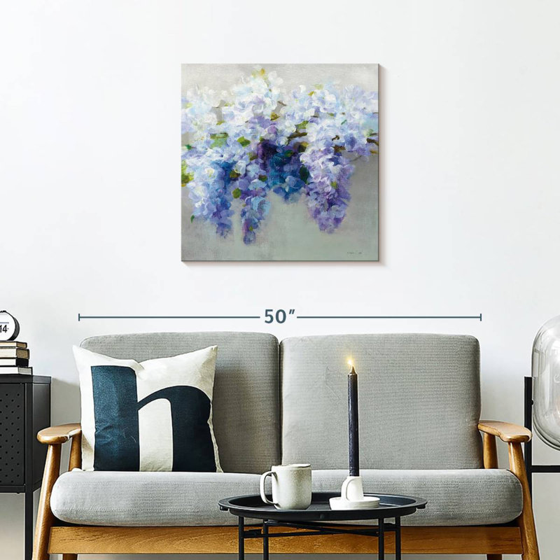 Harnek Delicate Wisteria, 24'' H x 24'' W