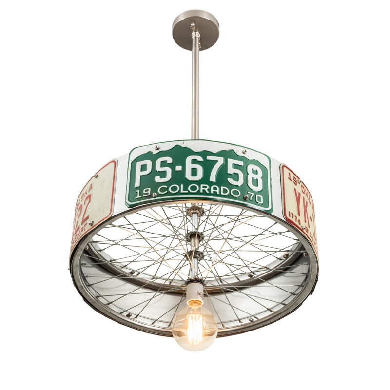 Rustic Lodge 1 - Light LED Pendant