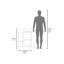 Lavabo pour salle de bain Stites, blanc-1323986263