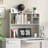 Tabletop Bookcase, Wooden Tabletop Bookcase With 4 Compartments And Open Back Compartment-996716366