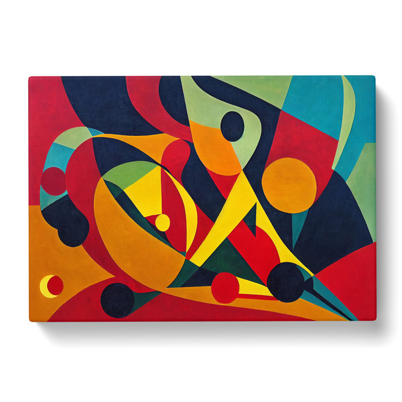 Great Abstract Art - Wrapped Canvas, 40cm H x 60cm W x 3cm D