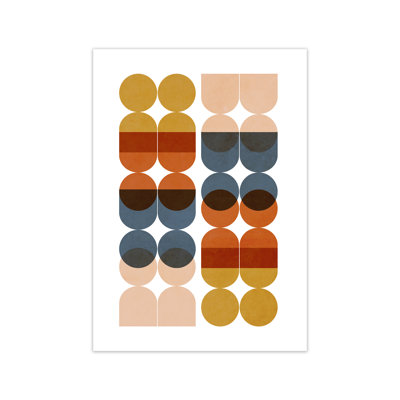 Mid Century Modern B Original - Print