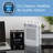 1500W 50 BTU Electric Compact Space Heater with Adjustable Thermostat