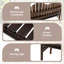Solid Wood Outdoor Bench