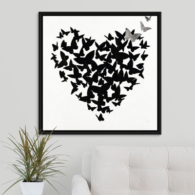 «Hearts in Flight III», impression sur toile