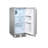 15-in W 78Cans Capacity Stainless Steel Built-In/Freestanding Indoor or Outdoor Beverage Refrigerator