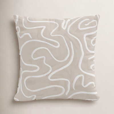 Miley Cotton Throw Pillow