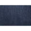 Canapé d'angle bleu foncé 3 places en chenille avec méridiennes à droite et à gauche, sans accoudoirs, idéal pour un confort optimal dans votre salon.