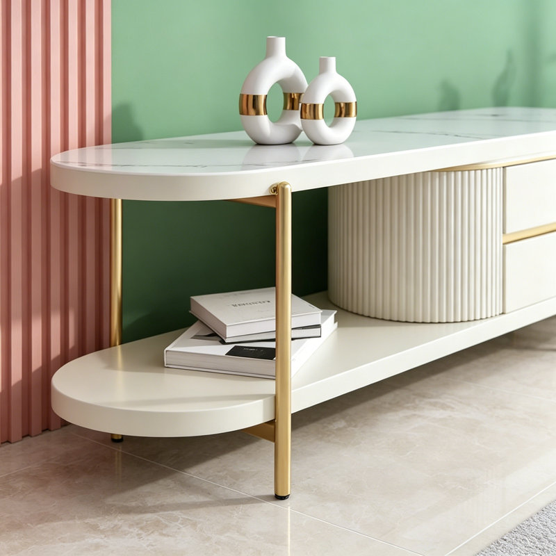 Meuble télé moderne, minimaliste et luxueux