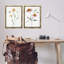 «Flower Stem Bees», ensemble de 2 toiles flottantes encadrées par Katrina Pete-903374820-903374821