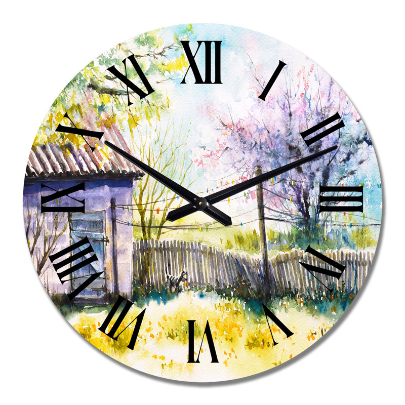 Horloge murale très grande, Grand