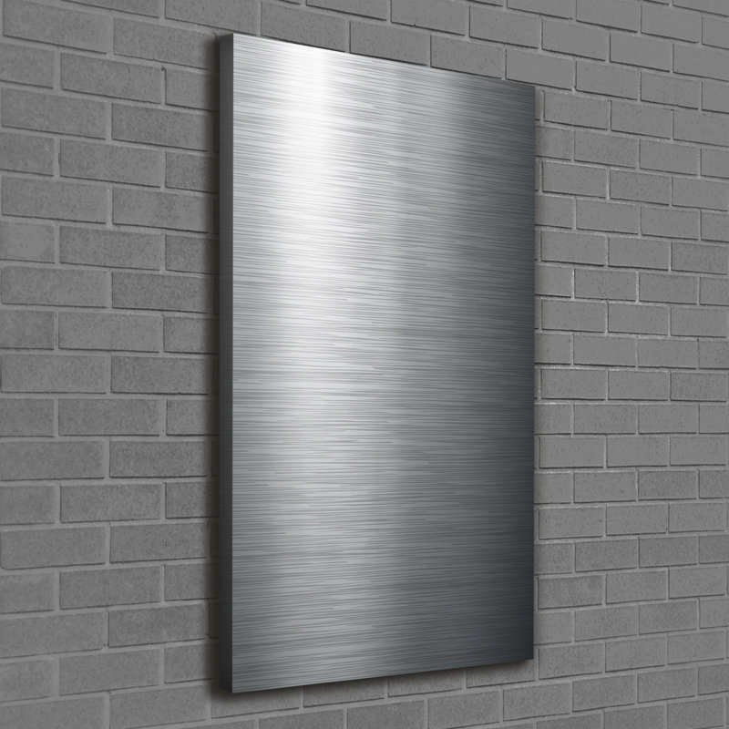 Metal Background - Wrapped Canvas Print